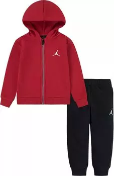 Комплект Jordan Toddlers MJ Essentials с молнией во всю длину, черный