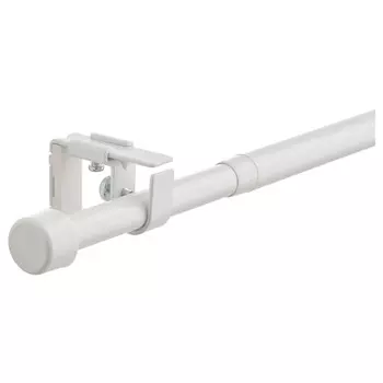Комплект карнизов, белый, 120-210 см, 19 мм, BEKRFTA IKEA
