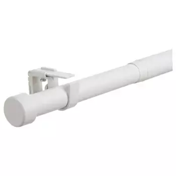 Комплект карнизов, белый, 120-210 см, 28 мм BEKRFTA IKEA
