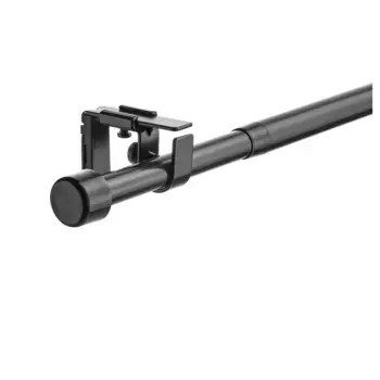 Комплект карнизов, черный, 120-210 см, 19 мм BEKRFTA IKEA
