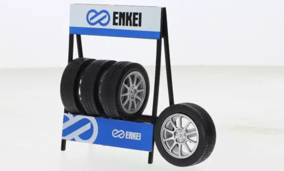 Комплект колес Ixo Models Oz Crono, 4 шт., S 1:18 18Set014W