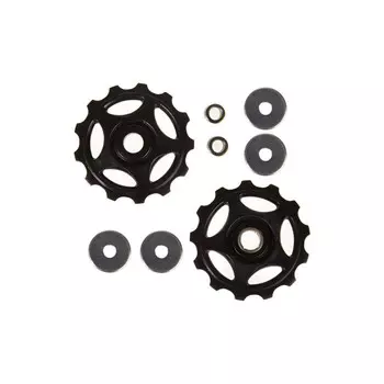 комплект колес переднего переключателя Alivio RD-M410 10S черный SHIMANO, черный / черный / черный