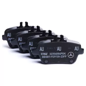 Комплект колодок тормозных 4шт A000420760490 MERCEDES-BENZ