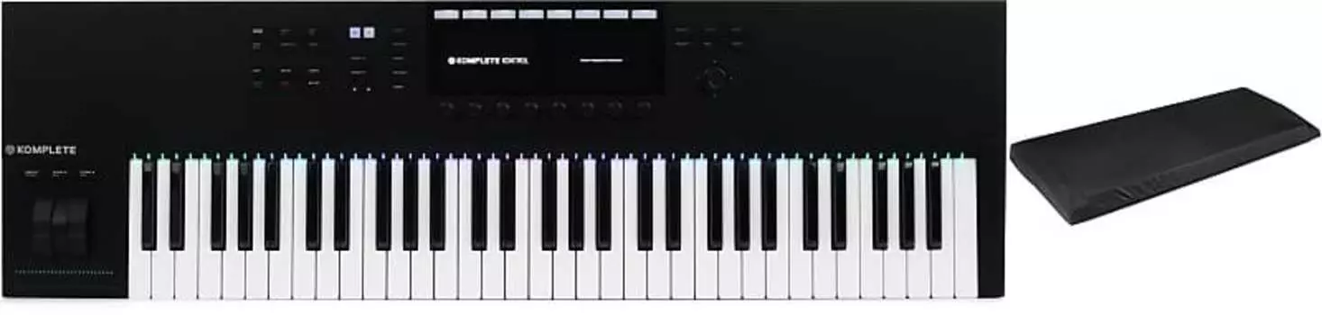Комплект контроллера смарт-клавиатуры Native Instruments Komplete Kontrol S61 с чехлом для клавиатуры Gator GKC-1540 для 61-76-клавишных клавиатур Gator + Native Instruments GKC-1540=1 24797=1