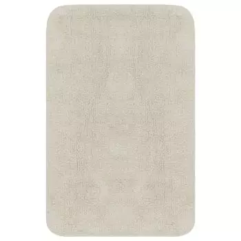 Комплект ковриков для ванной vidaXL, 3 шт. Ткань белая