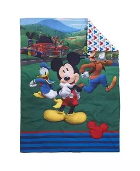 Комплект кроватей для малышей Mickey's Big Adventure, 4 предмета Disney, синий