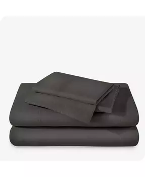 Комплект льняного белья Split King Bare Home, серый