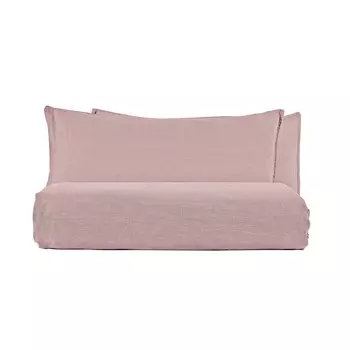 Комплект льняного постельного белья с пододеяльником StoneWashed без глажки - эксклюзив Lisola Stone, ладан, полуторный