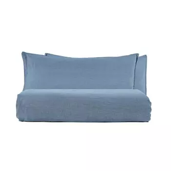 Комплект льняного постельного белья с пододеяльником StoneWashed без глажки - эксклюзив Lisola Stone, регулус, односпальный