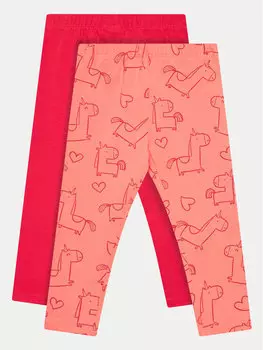 Комплект леггинсов Ovs, оранжевый