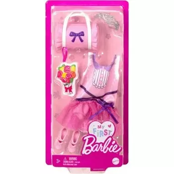 Комплект Mattel Barbie Первая кукольная одежда для танцев