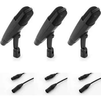 Комплект микрофонов Sennheiser MD 421-II 3-pack with Cables