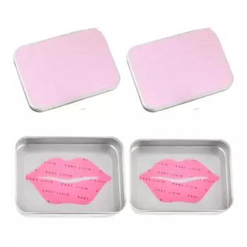 Комплект: многоразовая силиконовая маска для рта easy поцелуйная подушечка Easy Livin', 2 шт