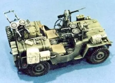 Комплект модели автомобиля Willys Jeep Commando