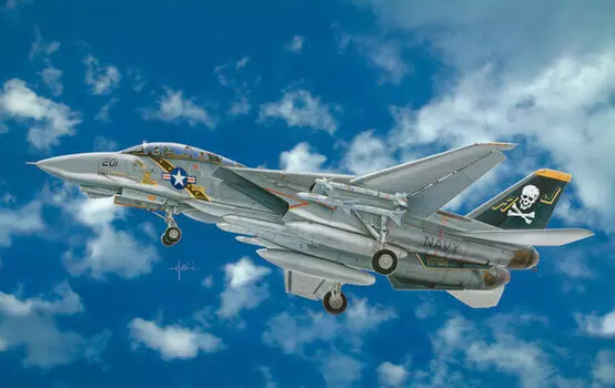 Комплект модели F14A Tomcat Italeri
