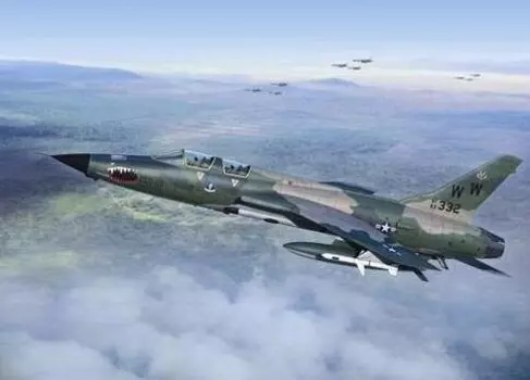 Комплект модели F150G Thunderchief TRUMPETER