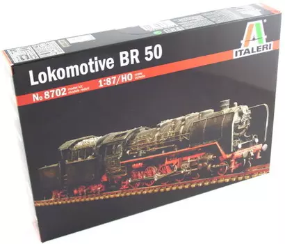 Комплект модели локомотива БР50. Italeri