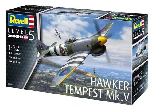 Комплект модели Revell, Hawker Tempest Mk.V