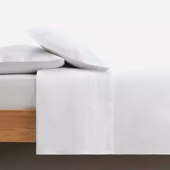 Комплект мягкого хлопкового перкалья El Corte Ingls, белый