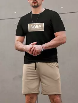 Комплект мужской Manfinity с принтом