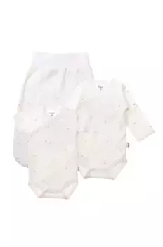 Комплект начального оборудования Liliput с симпатичным принтом в виде звездочек, белый