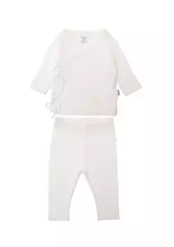 Комплект начального оборудования Liliput, выполненный из ребристого материала, белый