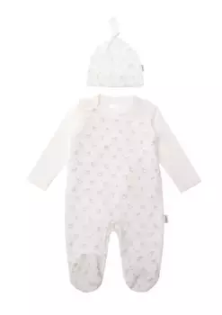 Комплект начального снаряжения Liliput "Овечка" с милым принтом, белый