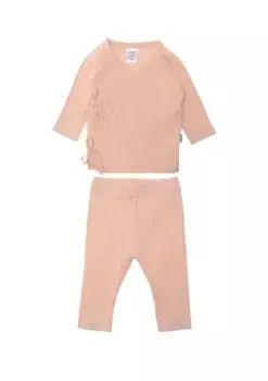 Комплект начального снаряжения Liliput, выполненный из мягкой ребристой ткани, цвет Apricot