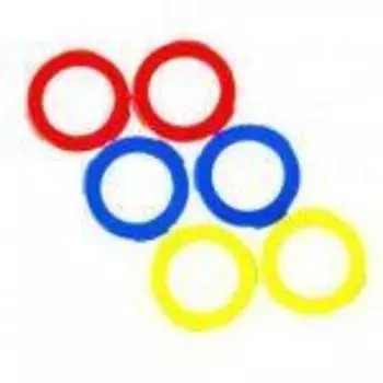 Комплект накладок тормозного суппорта - для MT2/MT4/MT6/MT8/MT Trail Carbon - 6шт. MAGURA, синий / красный / желтый