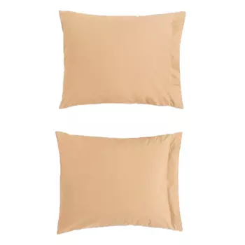 Комплект наволочек из хлопкового перкаля H&M Home Cotton Percale, 2 предмета, бежевый