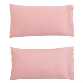 Комплект наволочек из ситца H&amp;M Home Cotton Percale, 2 предмета, розовый