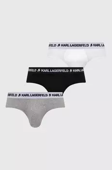 Комплект нижнего белья Karl Lagerfeld, 3 шт, черный