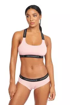 Комплект нижнего белья Рейган Crosshatch, розовый