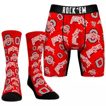 Комплект нижнего белья Rock Em Socks Ohio State Buckeyes
