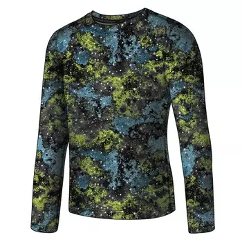 Комплект нижнего белья Terramar Free Ride для малышей, черный/синий/зеленый