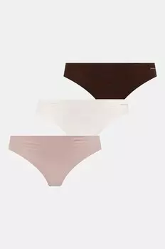 Комплект нижнего белья Tommy Hilfiger, 3 шт, бежевый