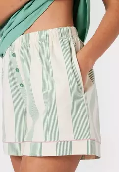 Комплект ночного белья EMBROIDERED TOUCAN Chelsea Peers, зеленый