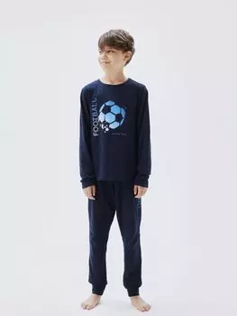 Комплект ночного белья NKMNIGHTSET FOOTBALL Name it, цвет dark sapphire