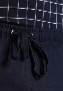 Комплект ночного белья SET Schiesser, темно-синий