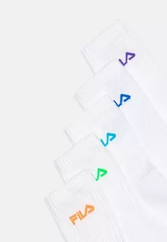 Комплект носков JUNIOR TENNIS MIXED COLORS UNISEX Fila, 5 пар, белый