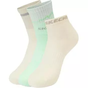 Комплект носков Mountain And Wild Outdoor Series SS24, унисекс, 3 шт Skechers, Vanilla Ice+Hibiscus+Vanilla Ice (3 Pack)