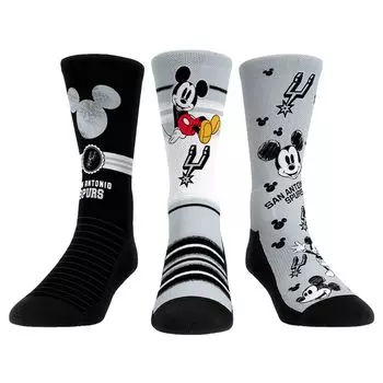 Комплект носков Rock Em Socks San Antonio Spurs, серебряный