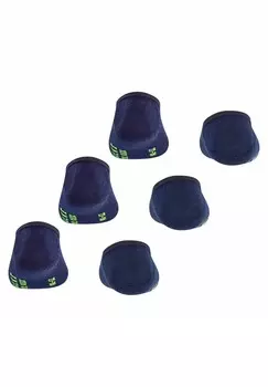 Комплект носков-тапочек FSSLINGE COOL KICK FALKE, 3 пары, темно-синий