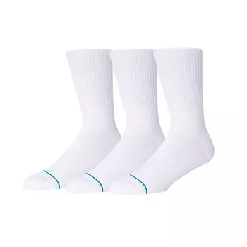 Комплект носков унисекс до середины голени Stance, White Crew 1 Pack