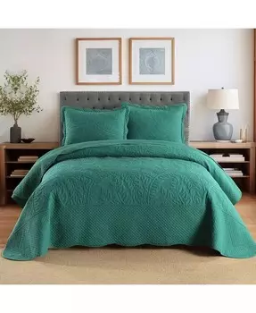 Комплект одеял большого размера из 100 % хлопка — King MarCielo, зеленый