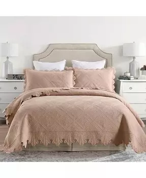 Комплект одеял большого размера из 100 % хлопка TK — King Marcielo, белый