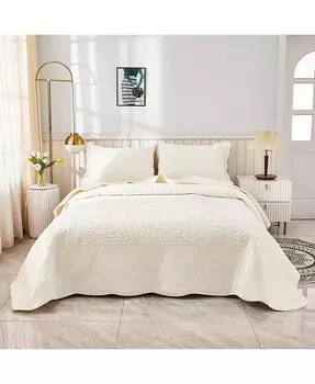 Комплект одеял большого размера из 100 % хлопка — Queen MarCielo, белый