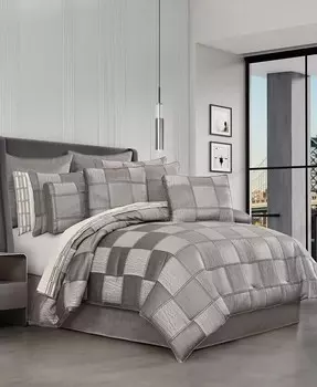 Комплект одеял Brando из 4 предметов, California King J Queen New York, серый