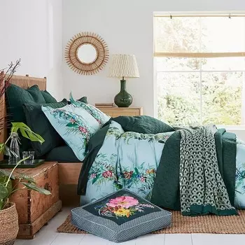 Комплект одеял Ted Baker Tropical Elevations, полный размер/размер размера «queen-size», мультиколор