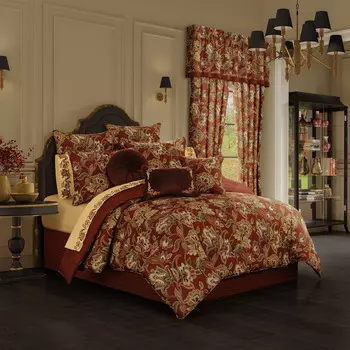 Комплект одеяла Royal Court Montecito Queen Bed Bath & Beyond, красный